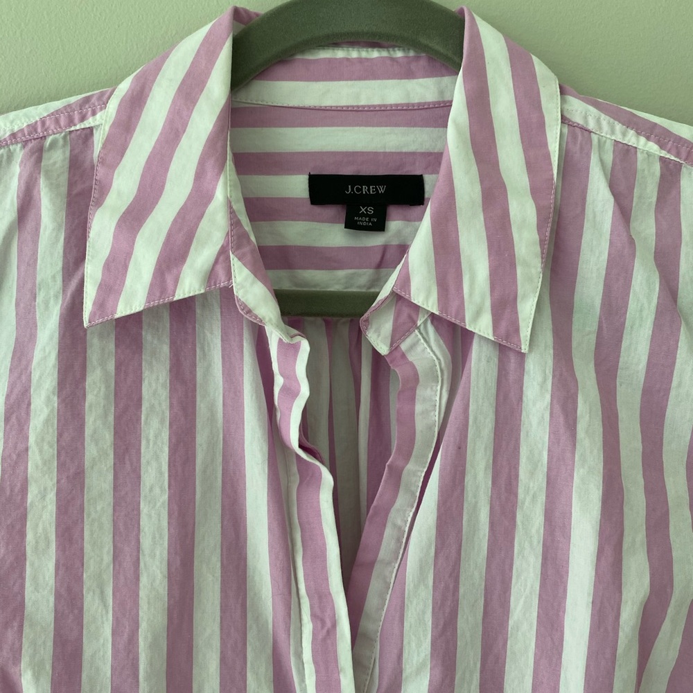 J. Crew: Striped Button Down - Picture 3 of 6